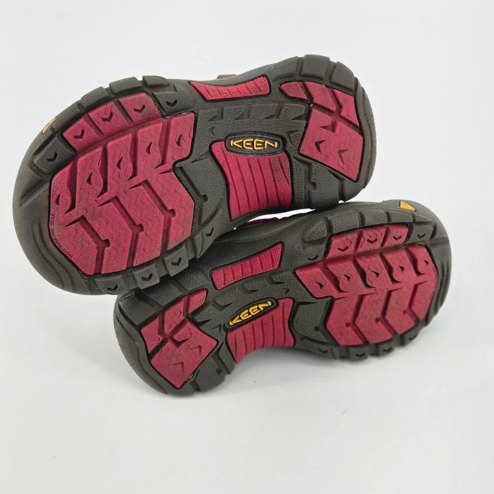 Keen Newport H2 Bright Hot Pink Grey Water Sandals Kids Toddler SZ 8 Waterproof